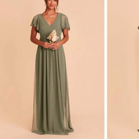 Birdy Grey Olive Green Maxi Dress - Picture 3 of 8